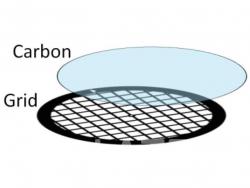 TEM Grids with Continuous Film (Pure Carbon)